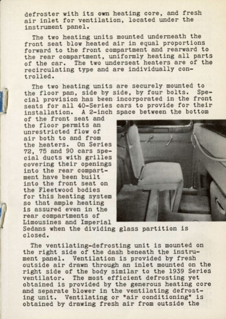 1940 Cadillac LaSalle Accessories Brochure Page 18